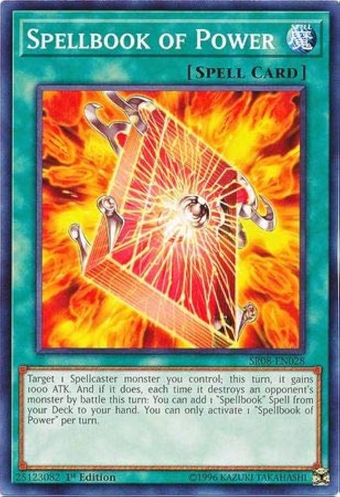 Amazon.com: Yu-Gi-Oh! - Spellbook of Power - SR08-EN028